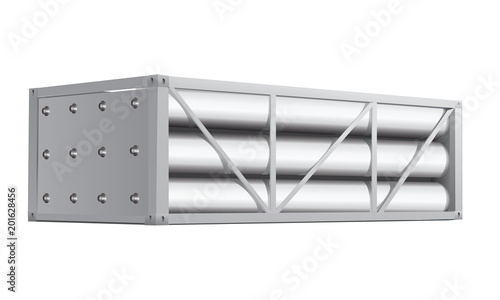 multi-element gas container