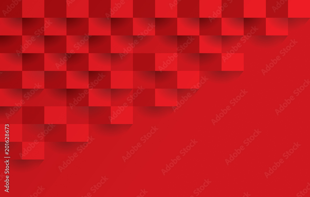 Red abstract background vector with blank space for text. Red abstract background vector with blank space for text.