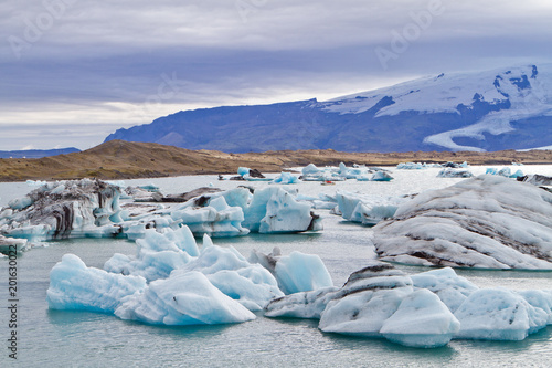 Icebergs in Jokulsarlon glacial lagoon, Iceland © Oleg Totskyi