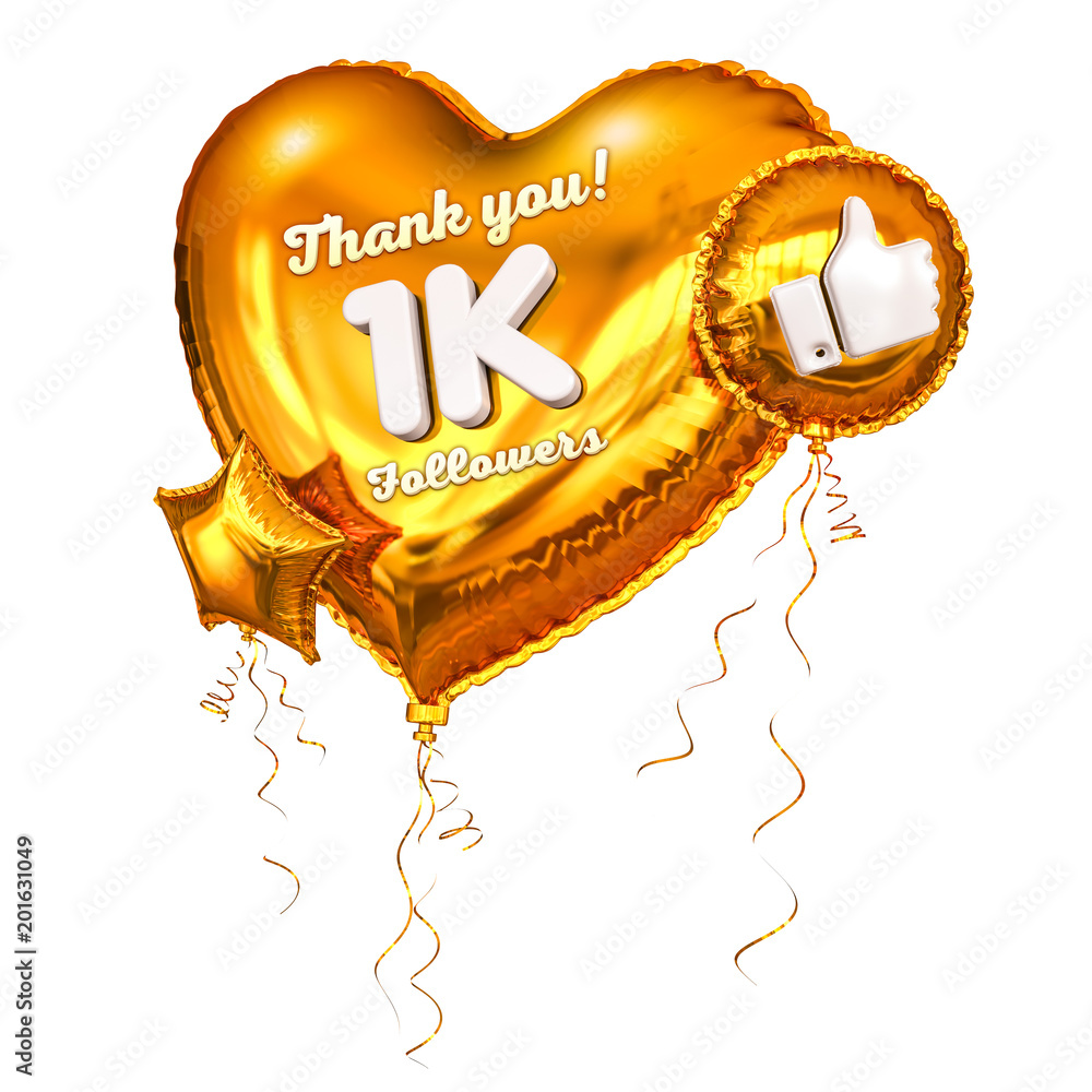 Thank you 39K or 39 thousand followers with heart and gold glitter