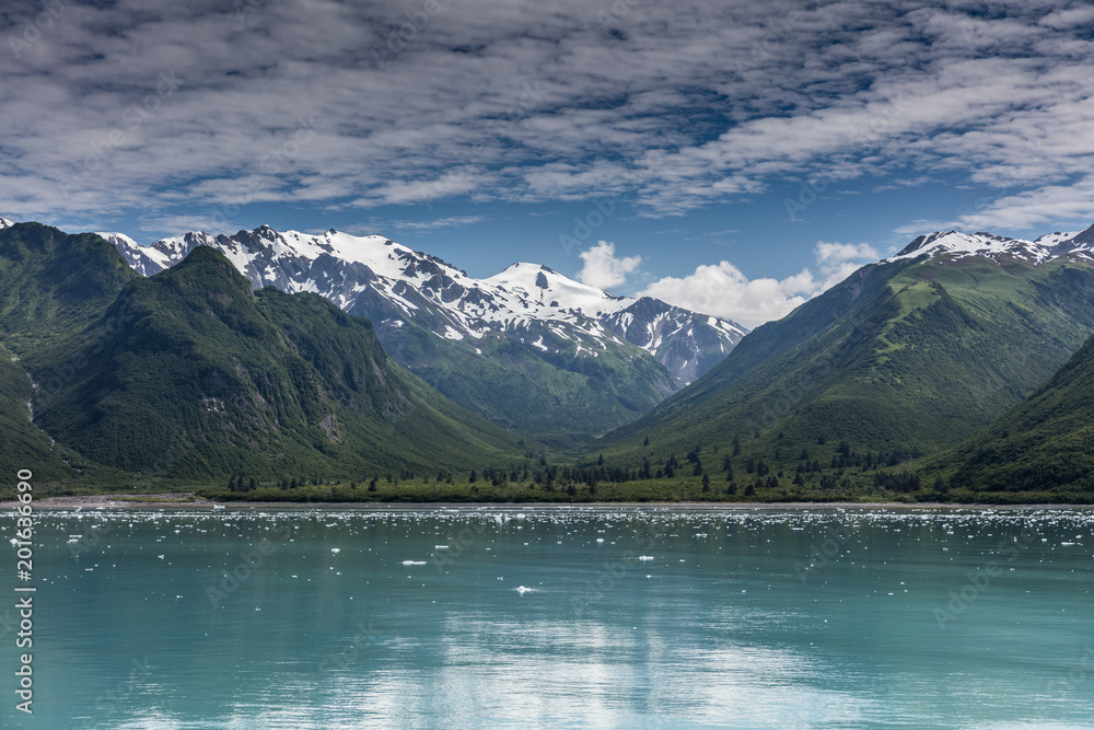 Scenery in Alaska's Inside Passage.