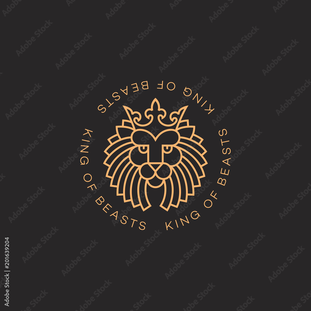 Lion logo Lion logo