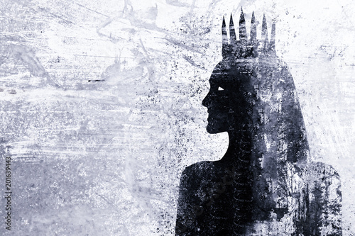 Foto Dark queen sketch