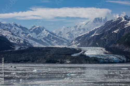 Hubbard Glacier in Alaska. 