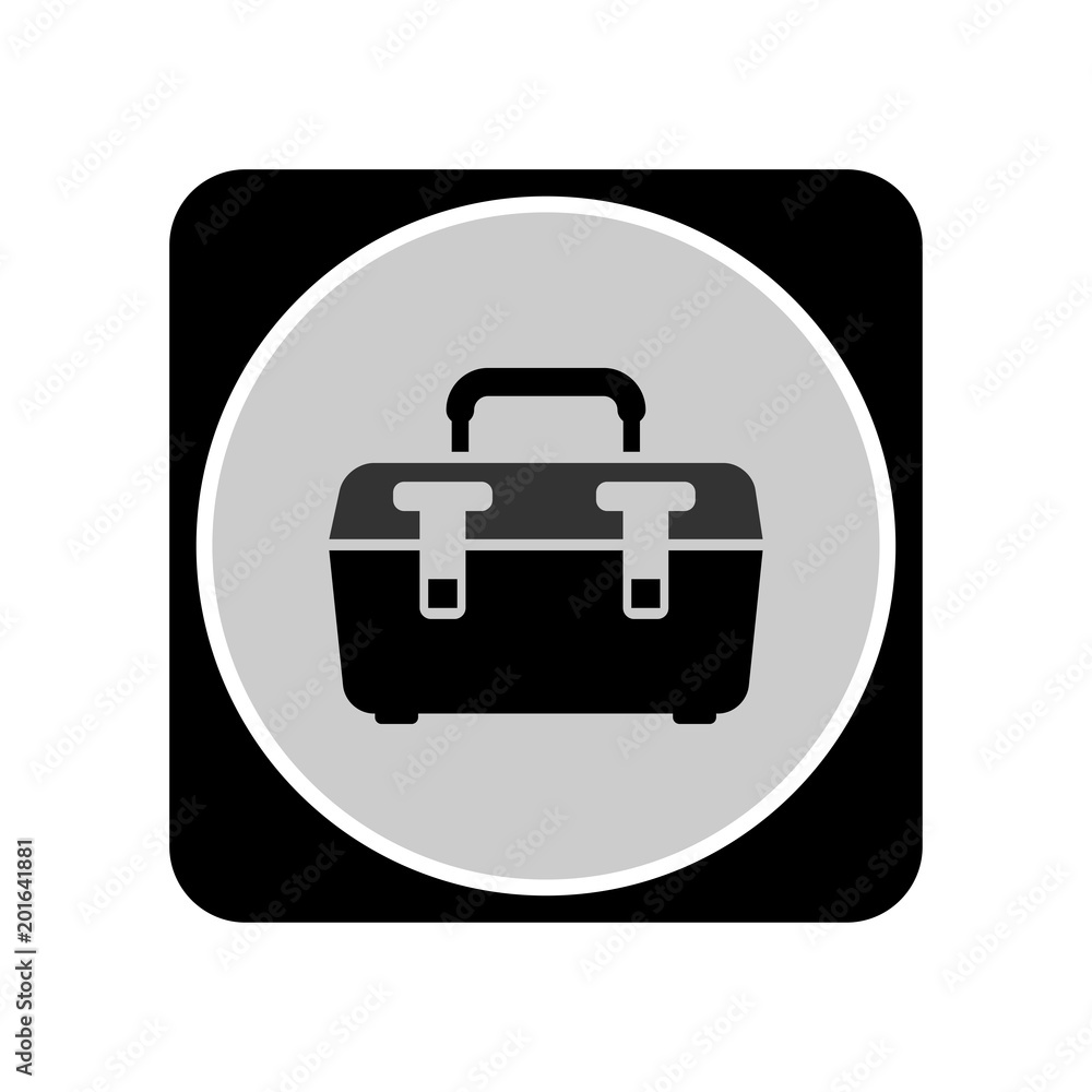 Tool box icon. Vector Illustration Tool box icon. Vector Illustration