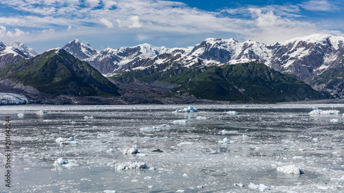 Hubbard Glacier in Alaska. 