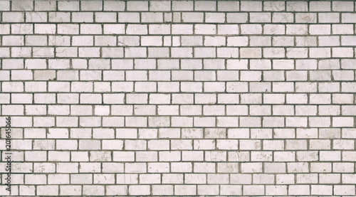 Texture of an old white brick. vintage