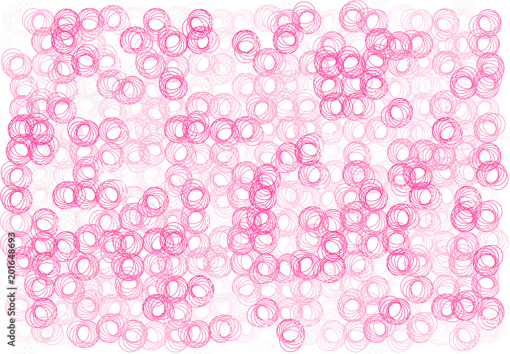 Abstract colored springs shape pattern. Art, ellipses, concept & circles.