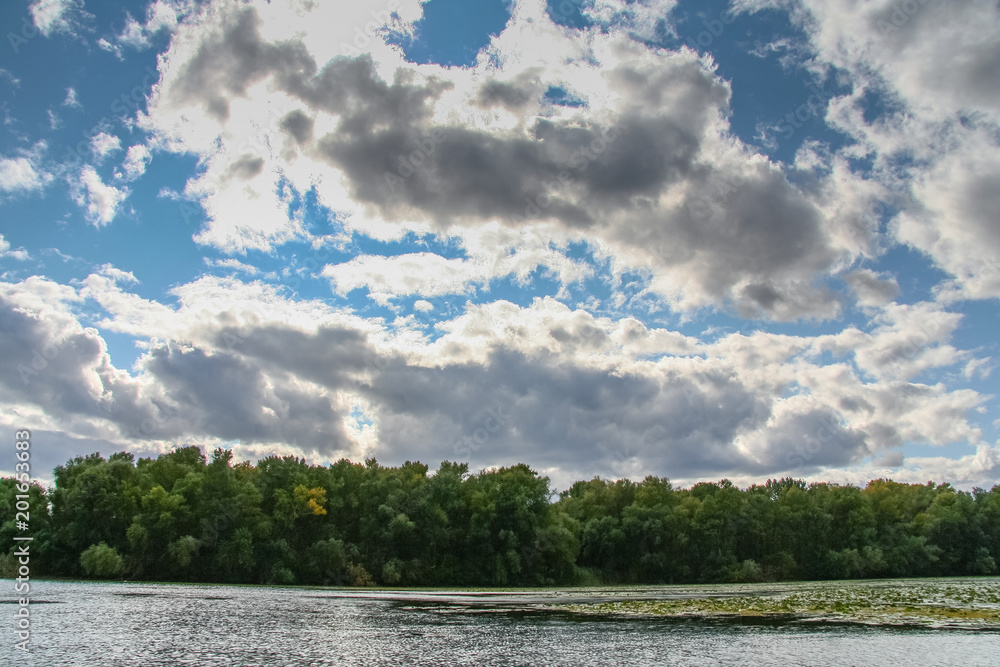 Kushugum floods in autumn
