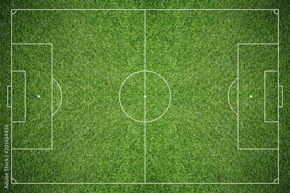 Soccer field texture background