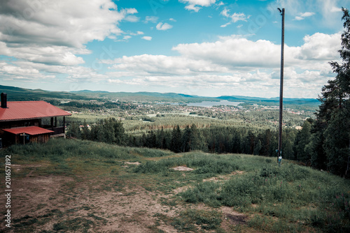 landscape in Sweden