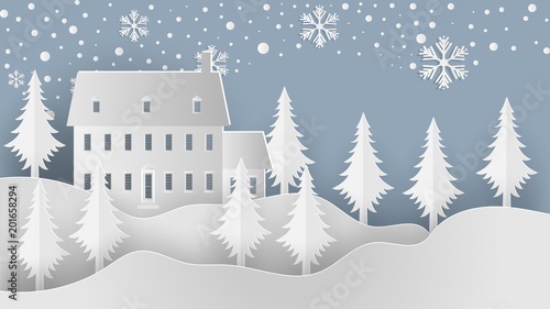 Christmas Background, Christmas Illustration © Hermiadi
