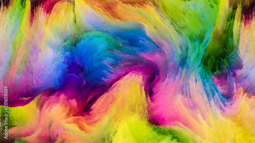 Processing Colorful Paint