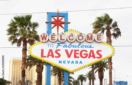 Las Vegas sign.