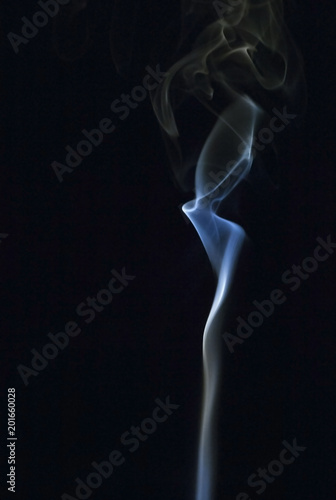 Smoke woman