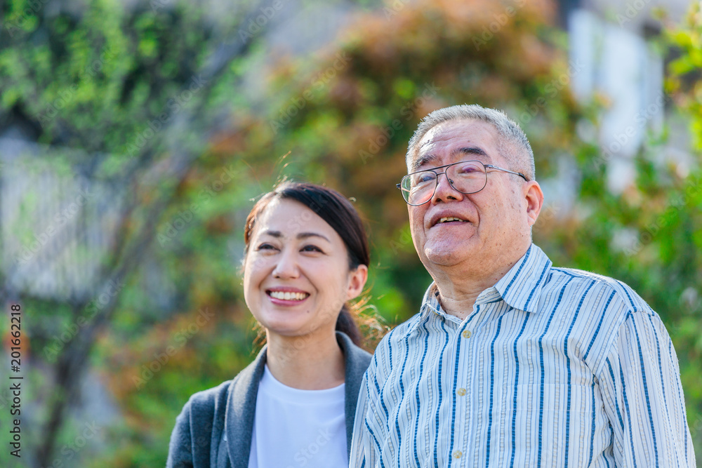 中高年男性と介護 中高年男性と介護