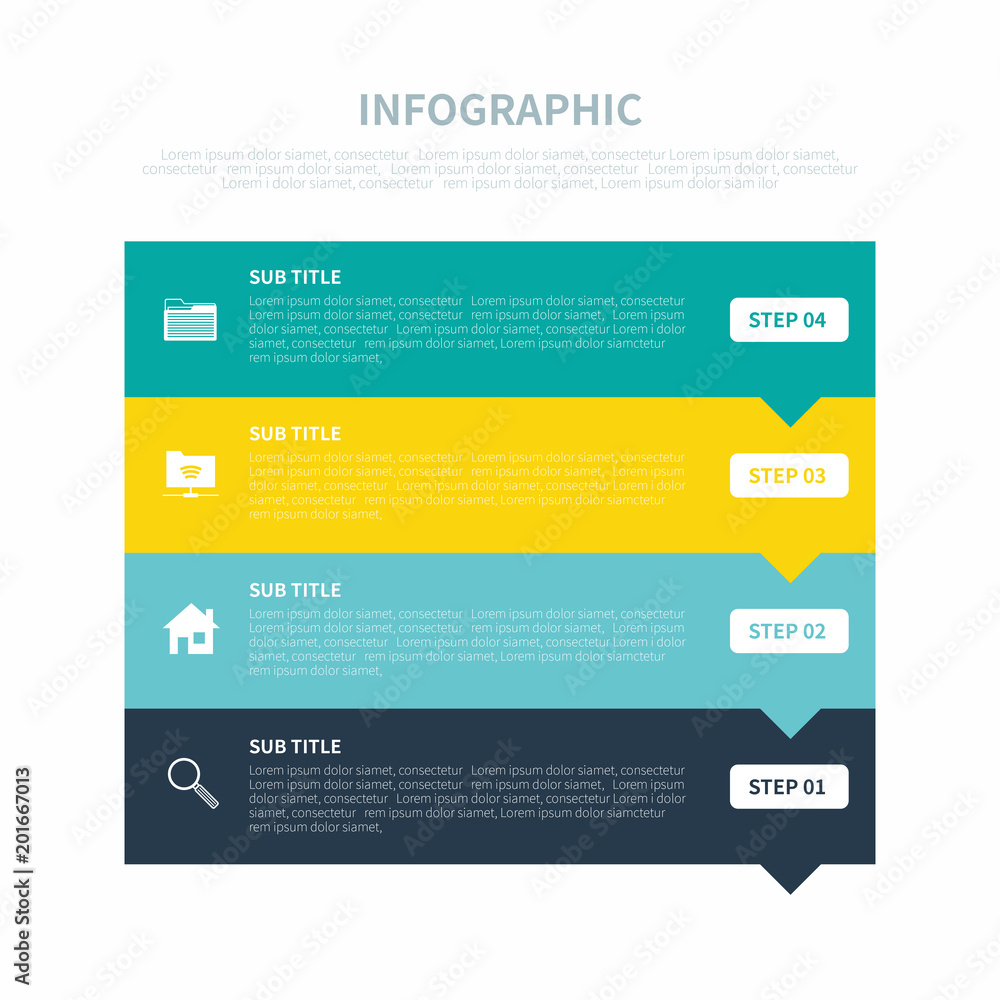 Obraz premium Various business infographic, infographic chart, vector infographic elements