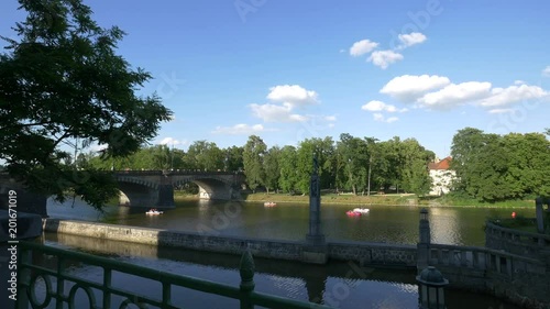 Legion Bridge seen from Janacek's waterfront photo