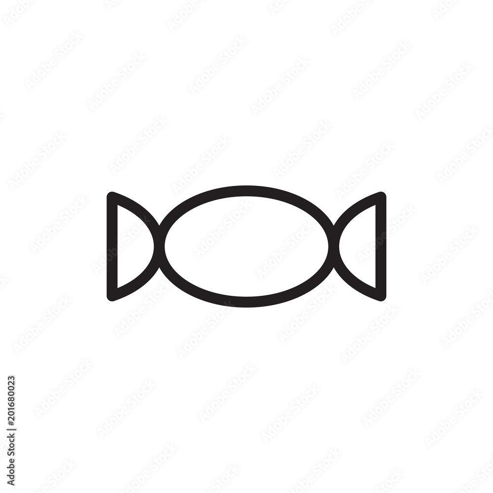 candy, sugar outline vector icon. Modern simple isolated sign. Pixel perfect vector illustration for logo, website, mobile app and other designs candy, sugar outline vector icon. Modern simple isolated sign. Pixel perfect vector illustration for logo, website, mobile app and other designs