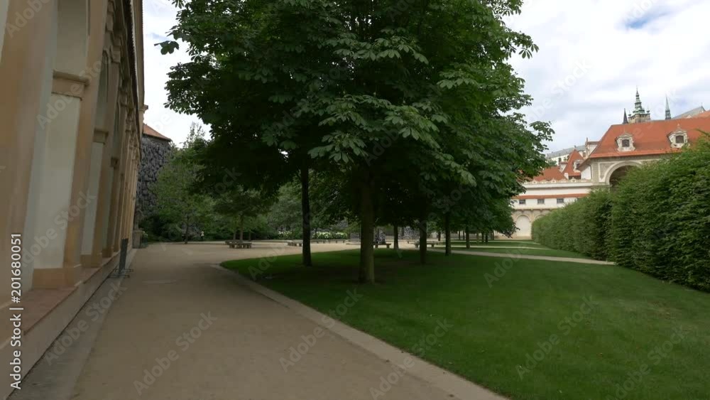 Alley in Wallenstein Garden Alley in Wallenstein Garden