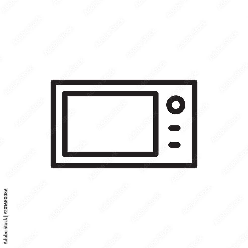 microwave oven outline vector icon. Modern simple isolated sign. Pixel perfect vector illustration for logo, website, mobile app and other designs microwave oven outline vector icon. Modern simple isolated sign. Pixel perfect vector illustration for logo, website, mobile app and other designs