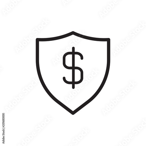 Free Download secure money outline vector icon. Modern simple isolated sign. Pixel perfect vector illustration for logo, website, mobile app and other designs - GFXLoad