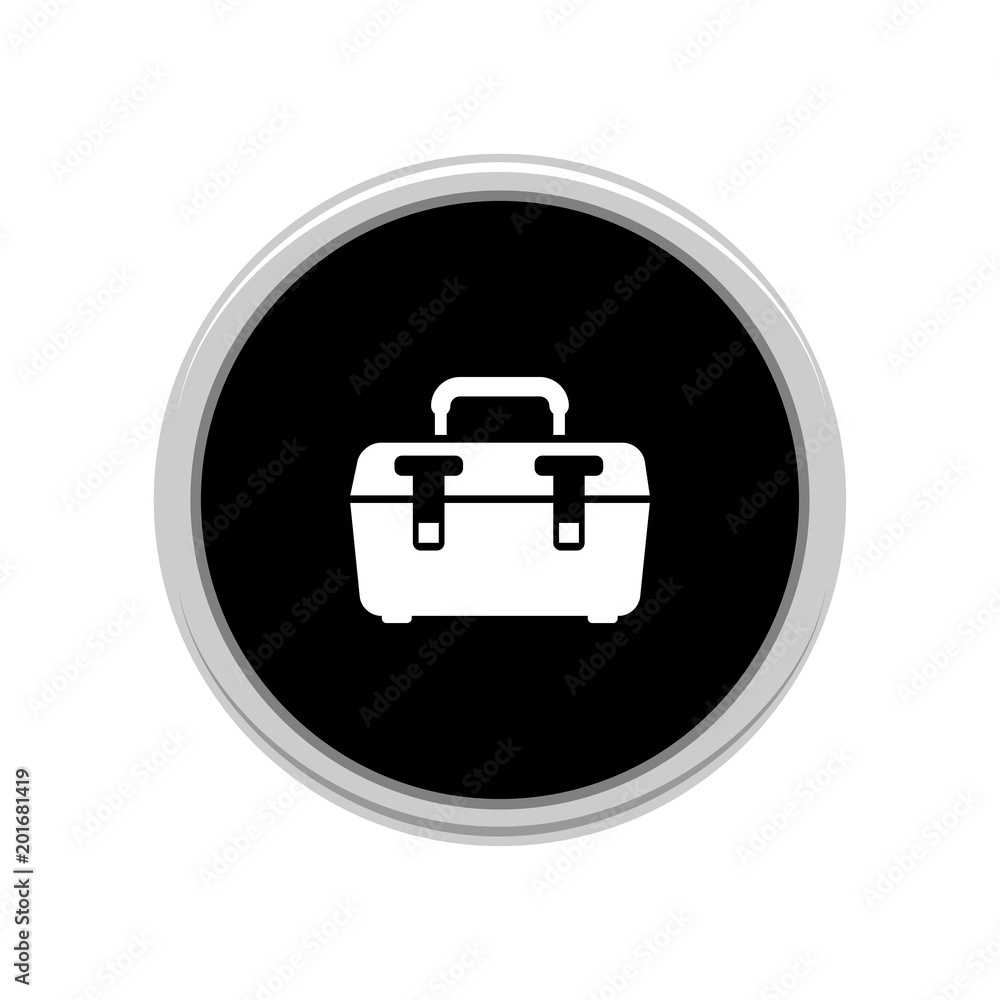 Tool box icon. Vector Illustration Tool box icon. Vector Illustration