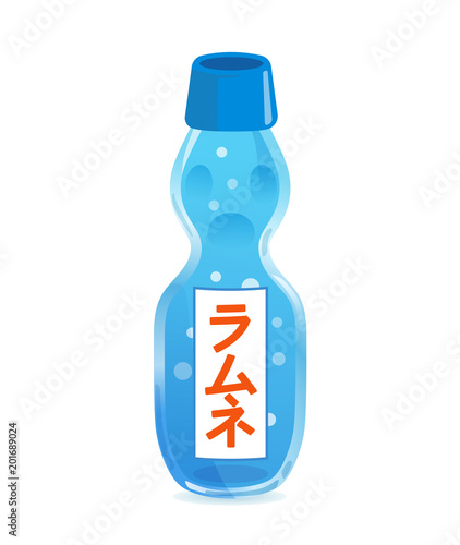 ラムネのイラスト