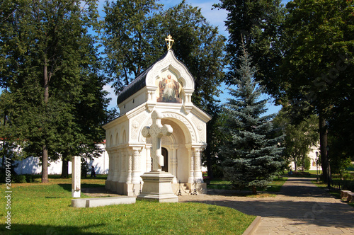 The chapel Inside the Old convent. Suzdal, Russia
