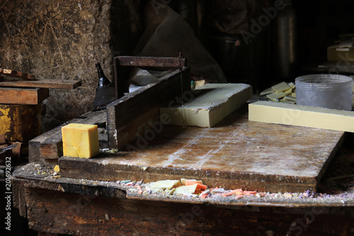 Traditional Soap Atelier in Tripoli, Lebanon
