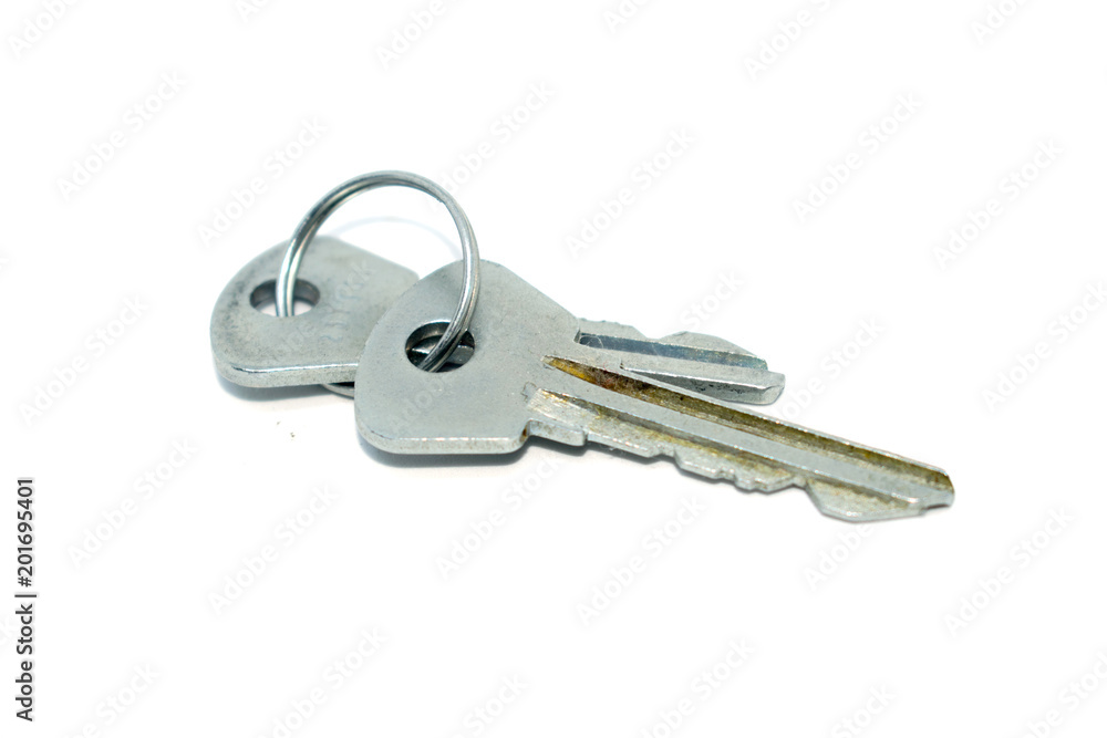 Bunch of keys. Photo of different keys from the door. Bunch of keys. Photo of different keys from the door.