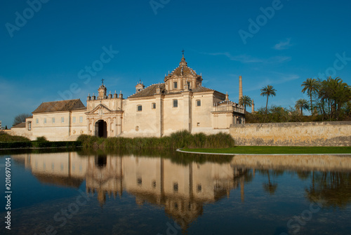 La Cartuja Monastery in Seville, Spain