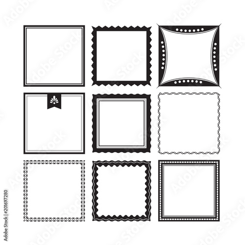 Square Border Frames