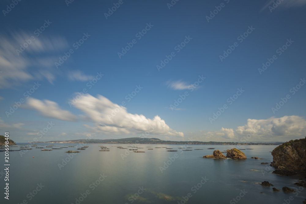 Fototapeta premium Coast of Veigue (Sada, La Coruna - Spain).