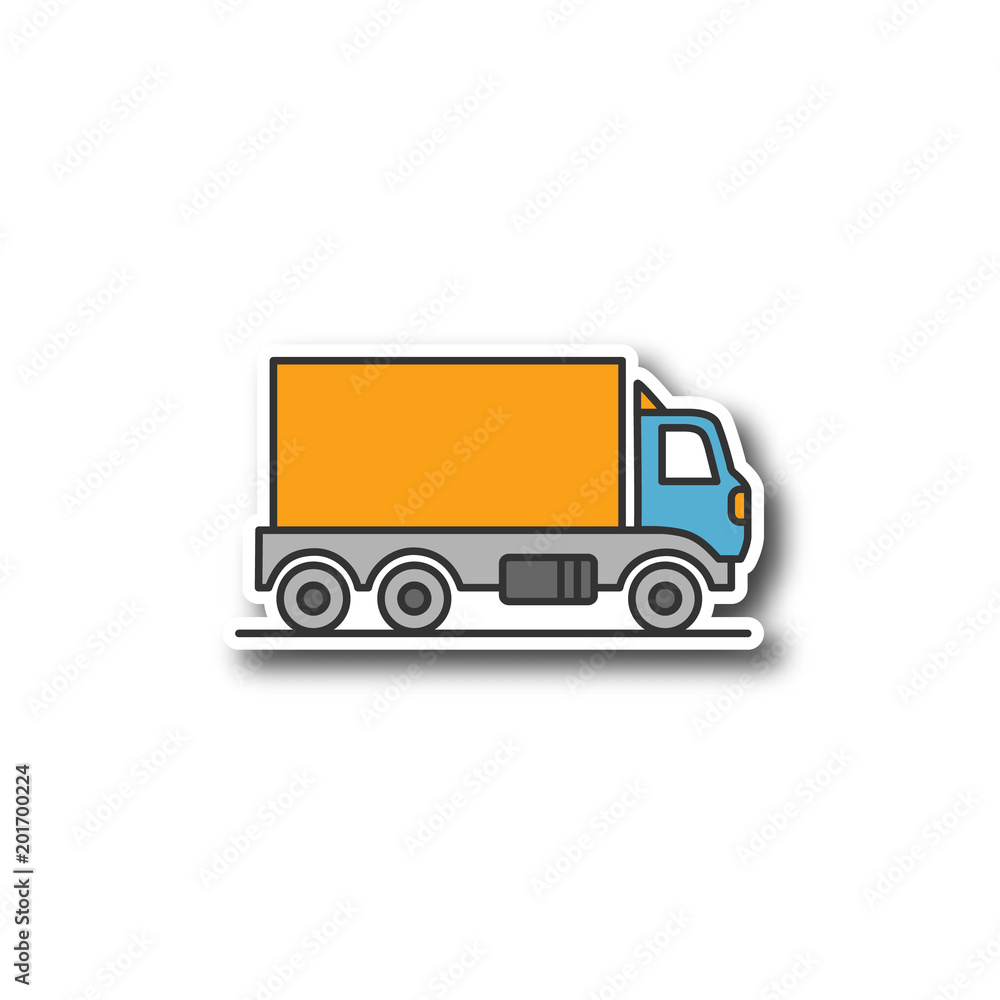 Delivery truck patch