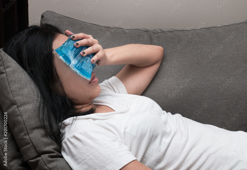 Fever cold pack forehead outlet