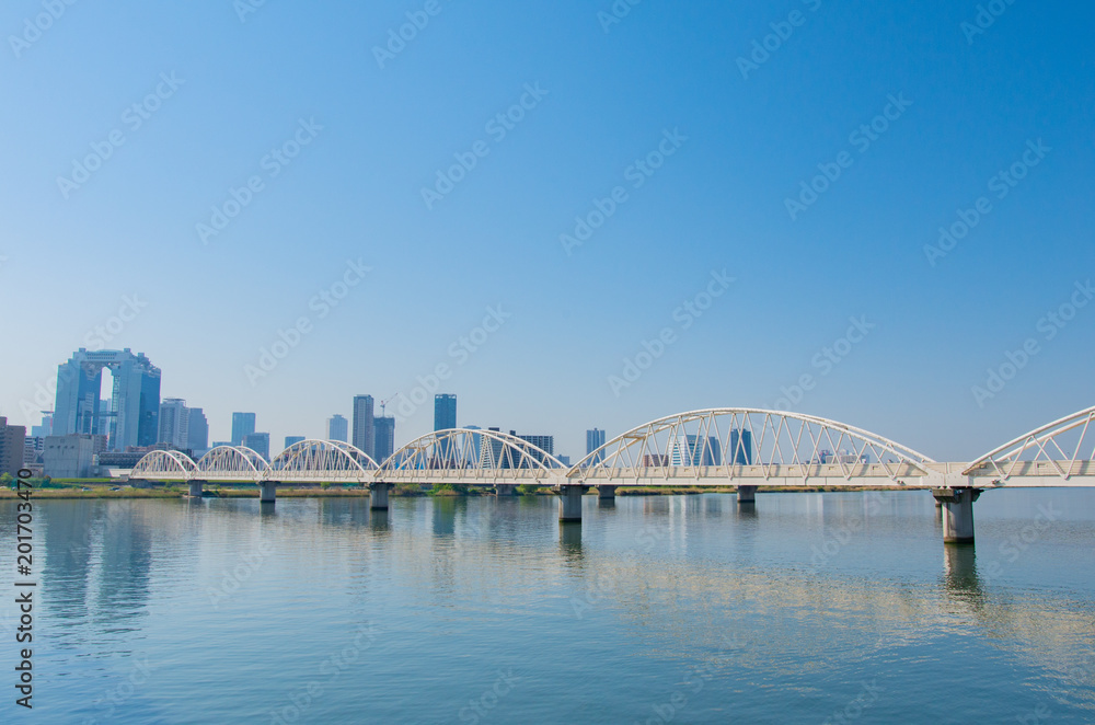 淀川の風景