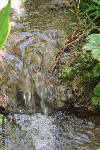 Small water stream photo