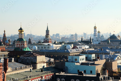 Panorama of Moscow, Russia © nastyakamysheva