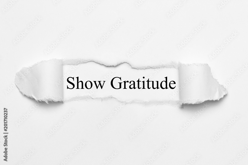 Show Gratitude