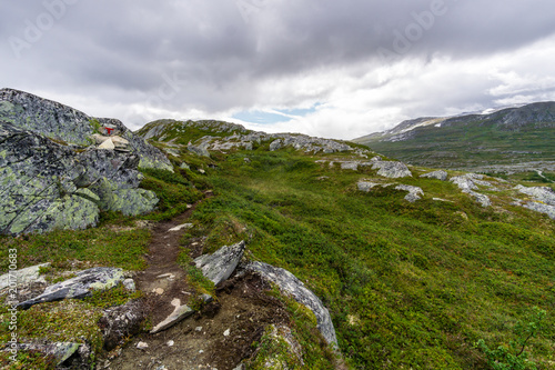 Norway trail marker