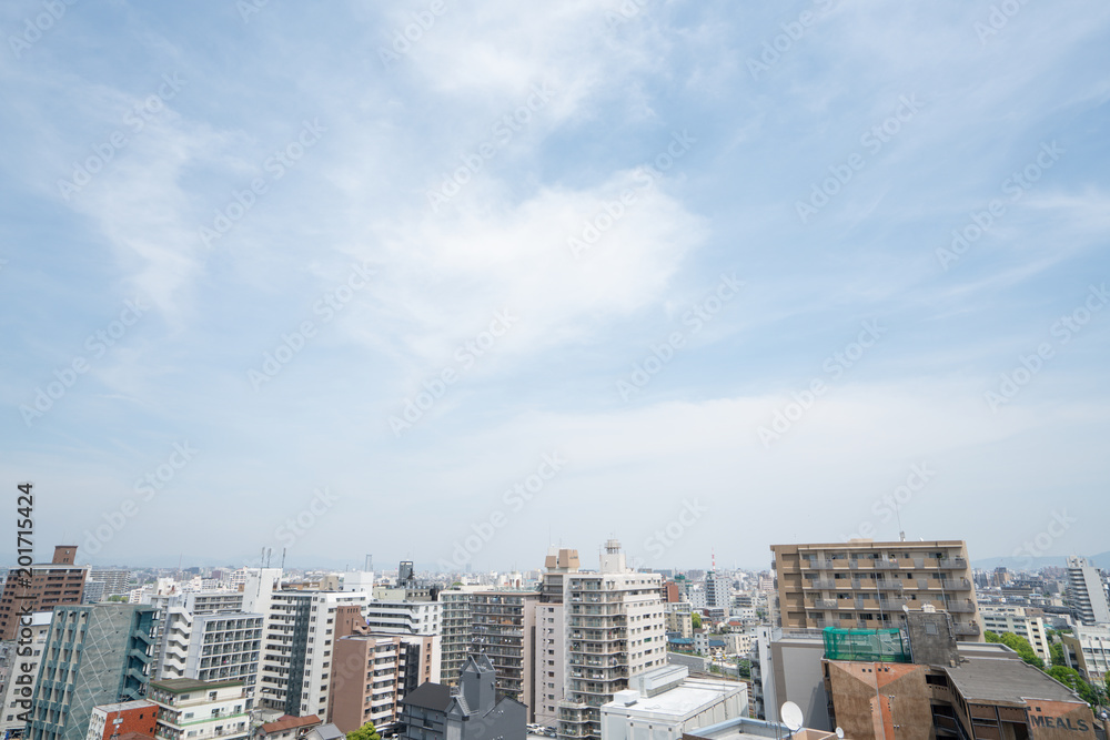 Obraz premium 新大阪 都市風景