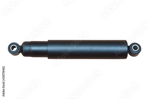 Foto shock absorber suspension isolated on white background