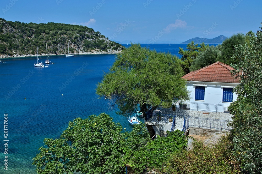 Greece,island Ithaki-view of the island Atokos