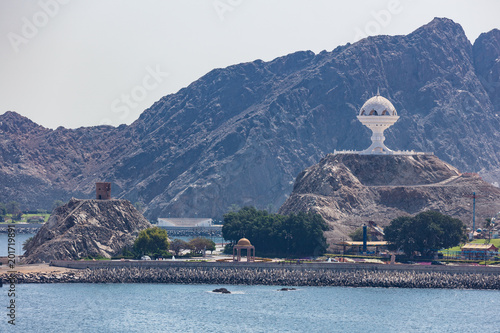 Im Hafen in Muskat - Oman photo