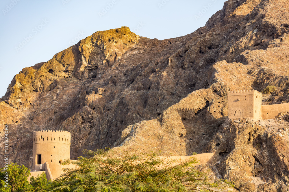Burg in Muskat (Oman