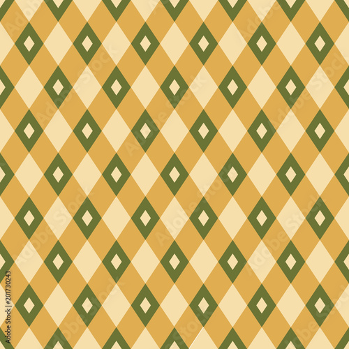 Seamless geometric rhombuses pattern.