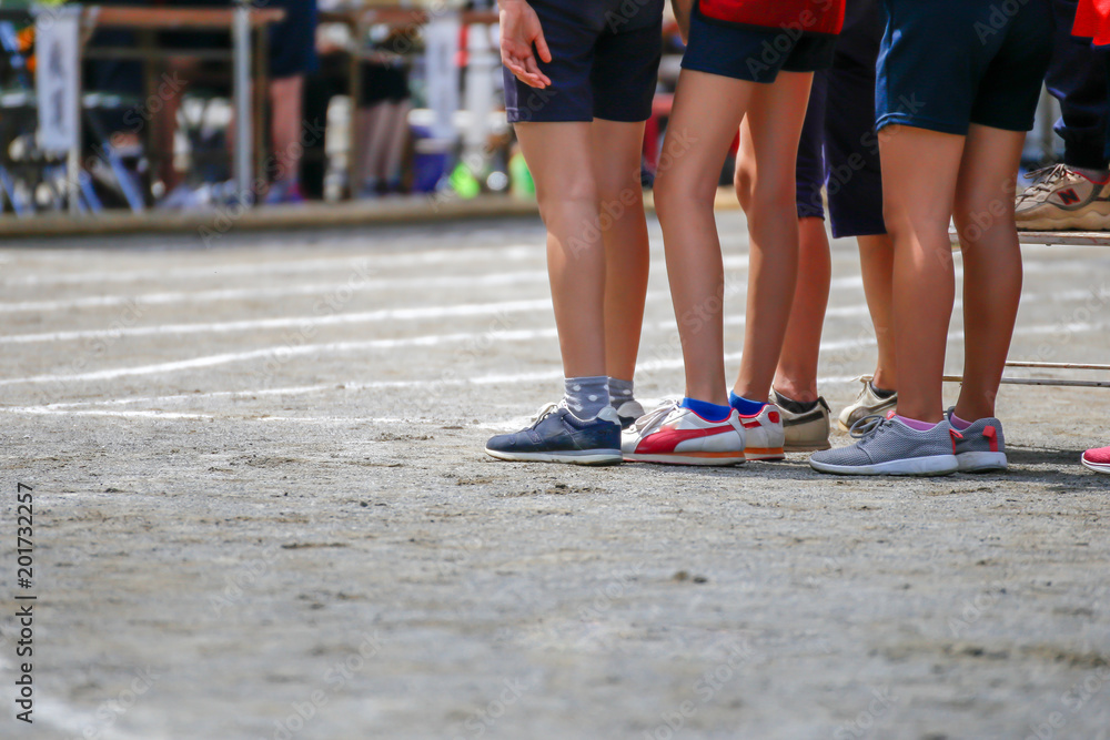 Fototapeta premium Athletic meeting, Japan