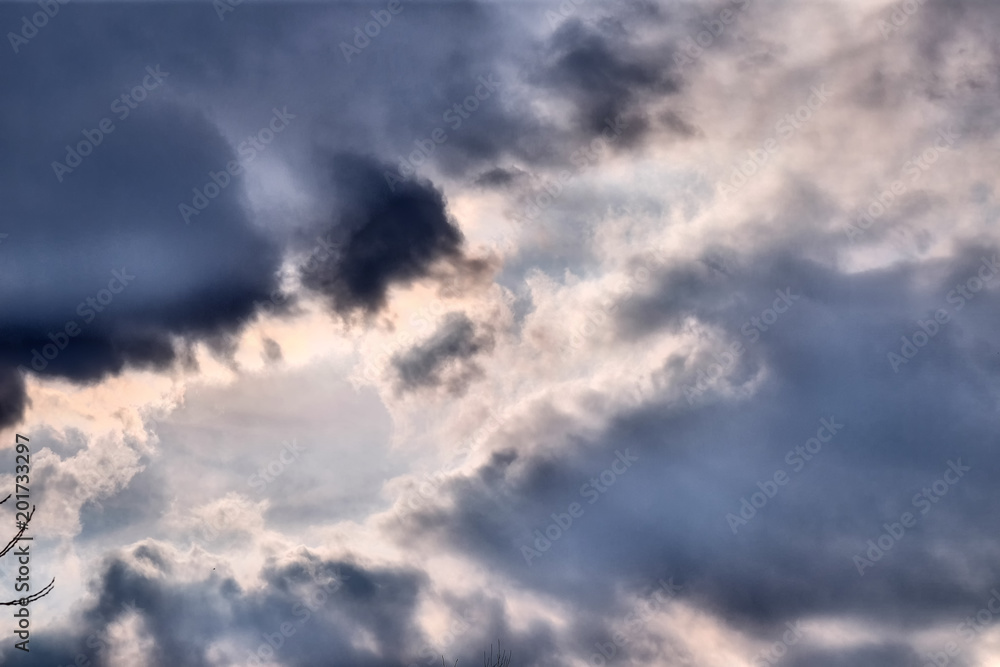 Beautiful cloudy sky background. Beautiful cloudy sky background.