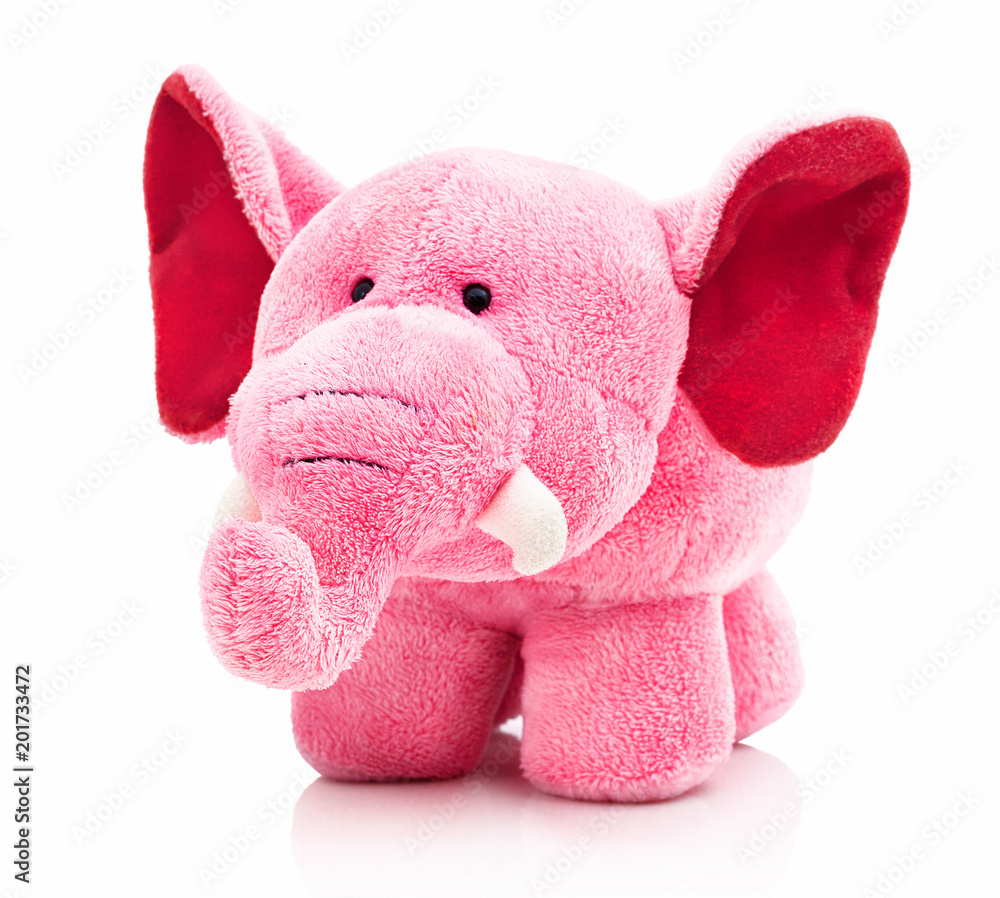 Plush pink elephant hotsell